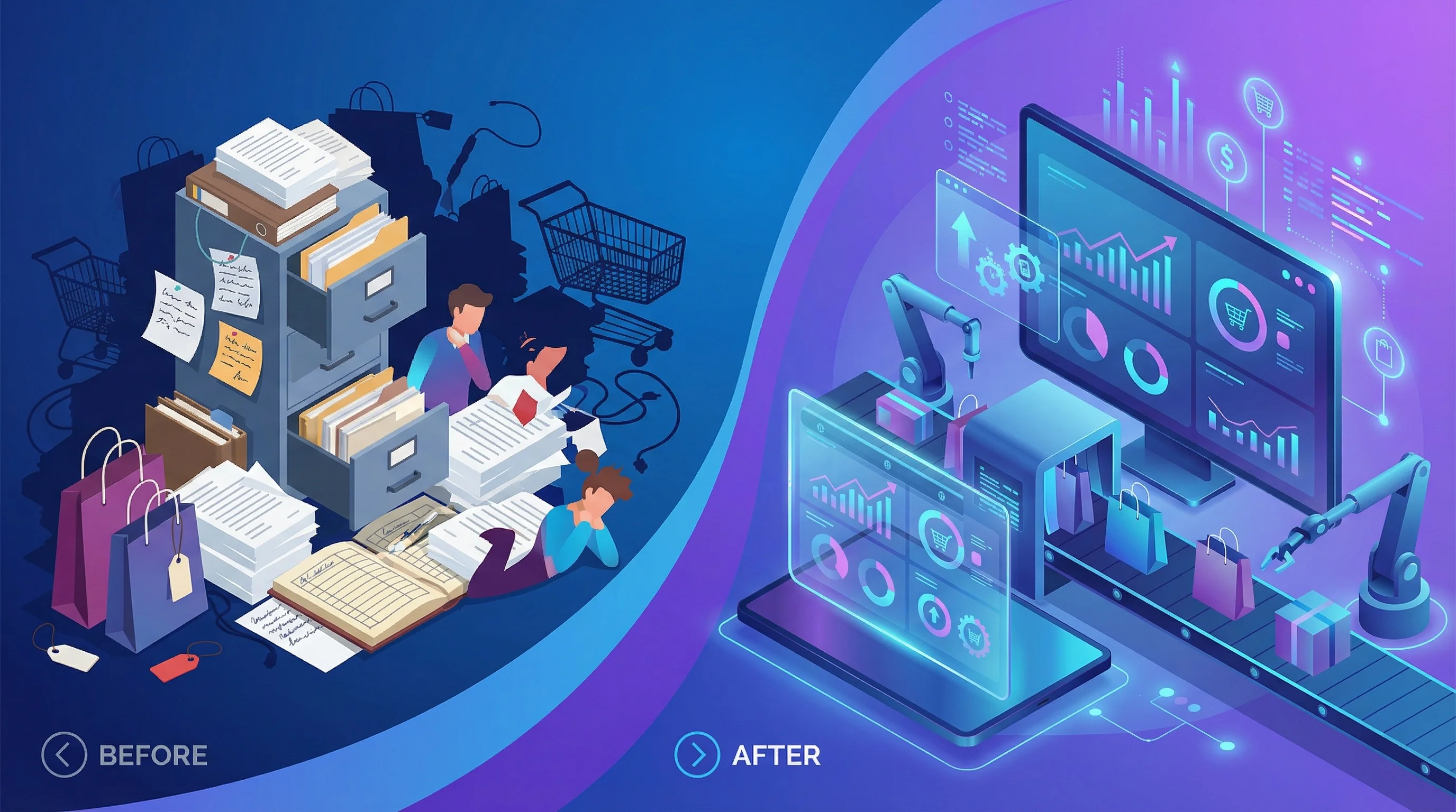 How We Automated 80% of a Retail Business's Admin Tasks